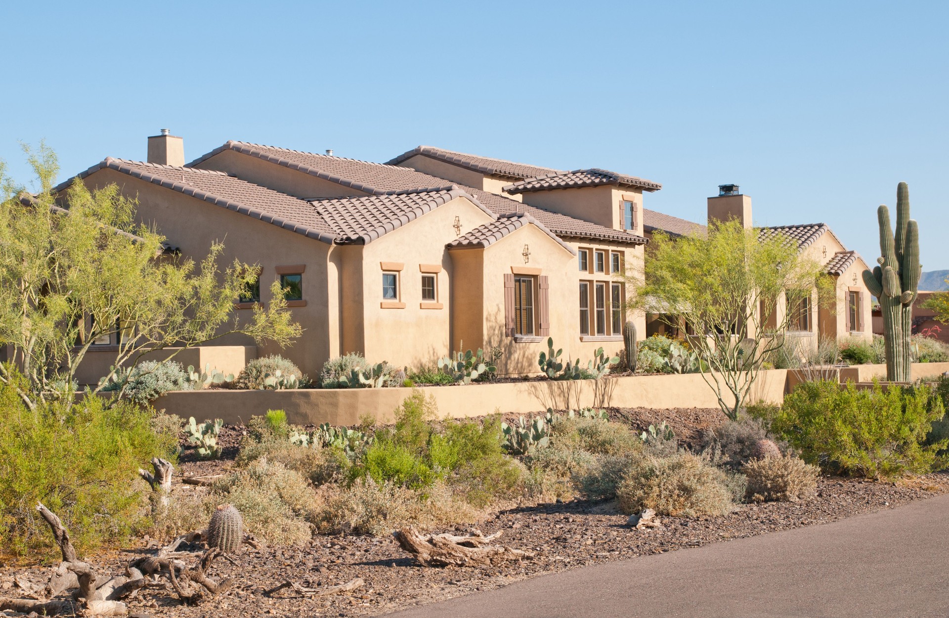 Southwestern Pueblo Style Home